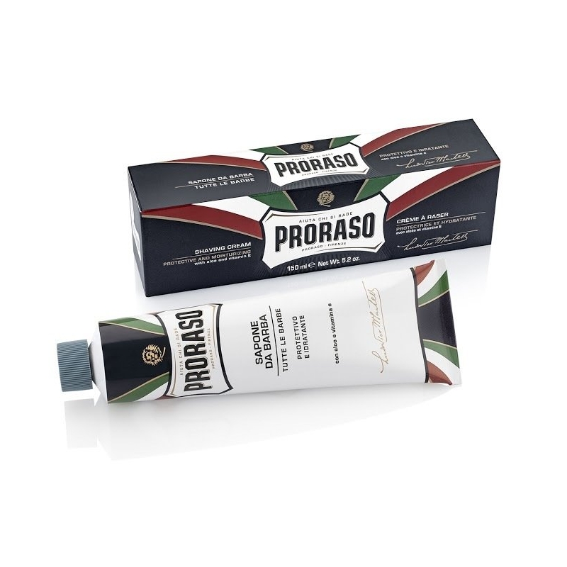 Proraso Shaving Cream Protective (Aloe + Vit E)...