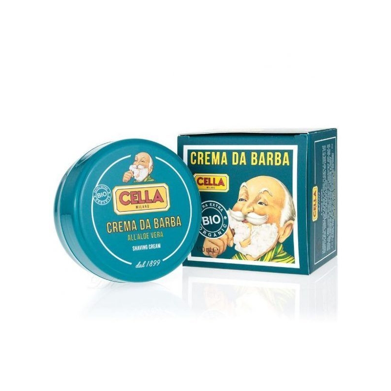 Cella Milano Aloe Organic Shaving Cream Bowl