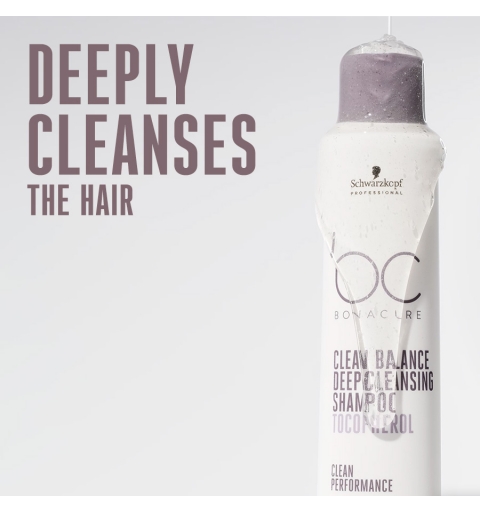 Schwarzkopf Professional BC Bonacure Clean Balance Deep Cleansing Shampoo 250ml
