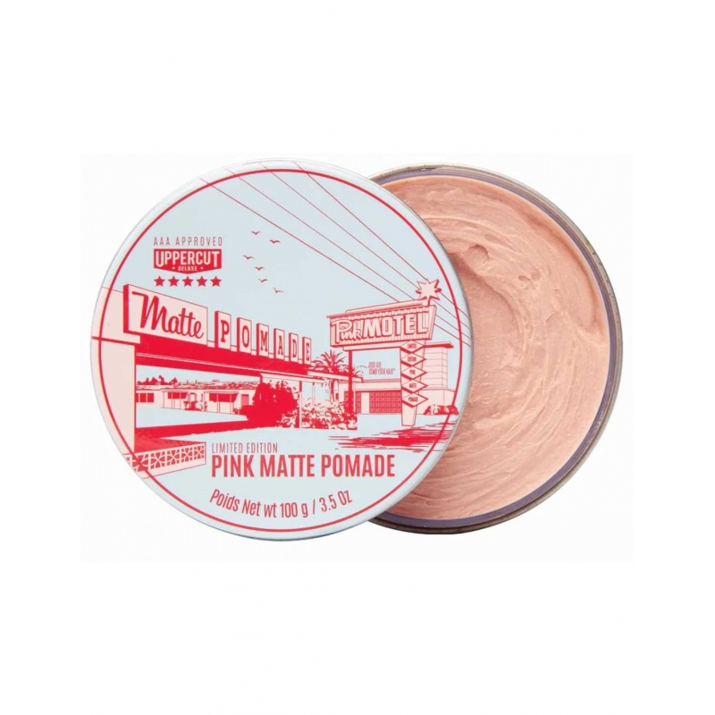 Uppercut Pink Matte Pomade Limited Edition 100gr
