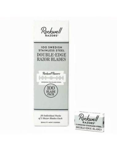 Rockwell Razors 20 Packs of 5pcs Double Edge...