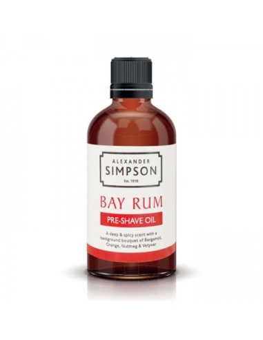 Simpsons Pre Shave Oil Bay Rum 50ml(1,69 fl.oz.)