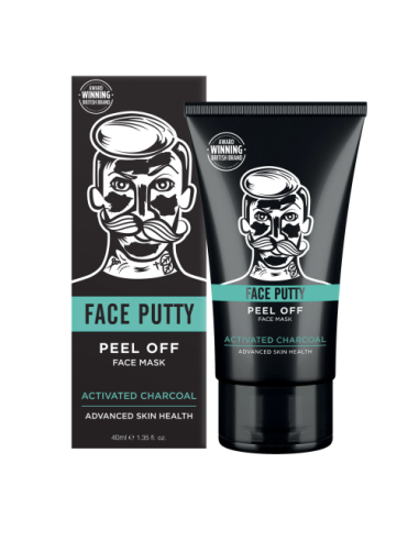 Barber Pro Face Putty Black Peel-Off Mask 40ml...