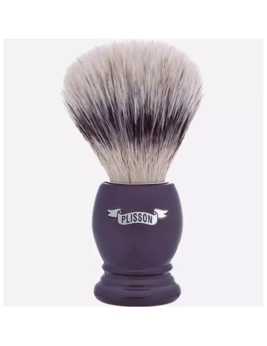 Plisson Shaving Brush Essential Brown with...