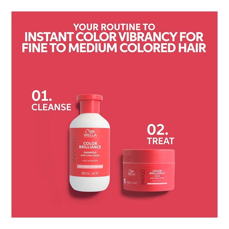 Wella Professionals Invigo Color Brilliance Shampoo Fine to Medium Hair 300ml