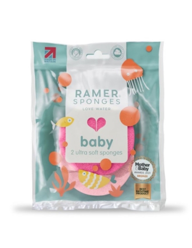 Ramer Ultra Soft Baby Sponge 2pcs