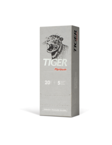Czech Blades Tiger Platinum 20packs of 5pcs blades