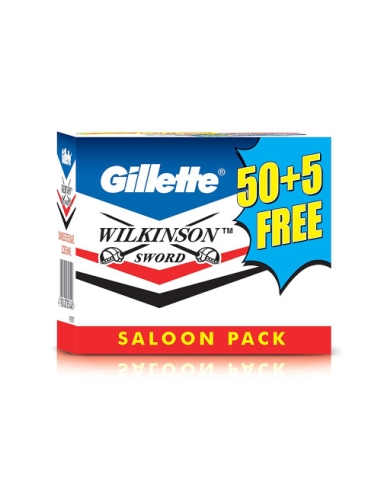 Gillette Wilkinson Sword , Saloon Pack , Double...